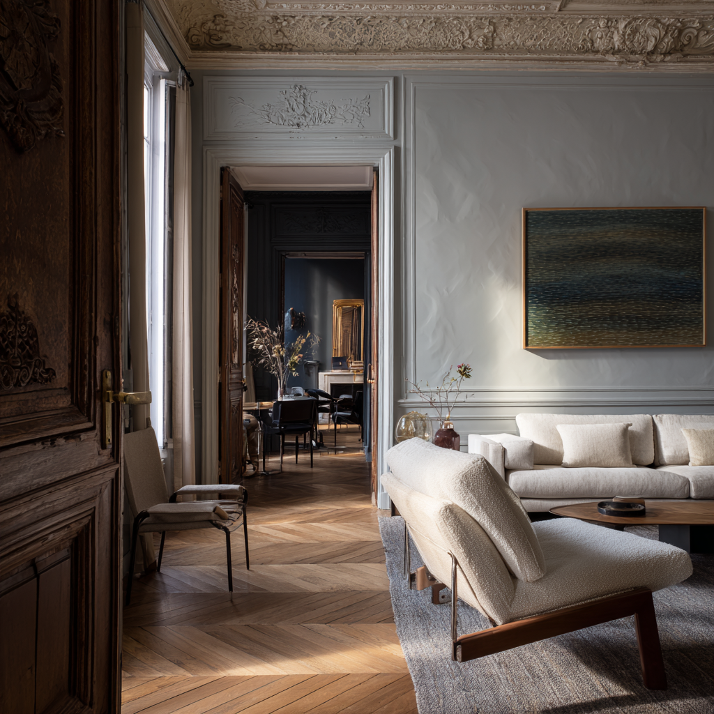 Projet salon haut de gamme