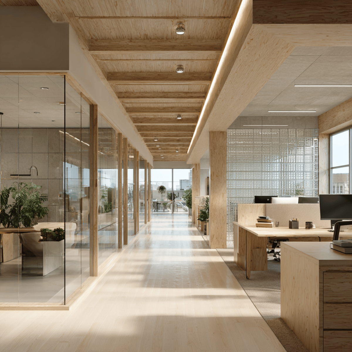 Projet bureau moderne